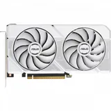 Видеокарта ASUS RTX5060 DUAL OC WHITE 8GB GDDR7 128bit 3xDP HDMI 2FAN RTL (DUAL-RTX5060-O8G-WHITE)