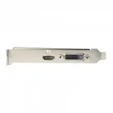 GeForce GT1030, Gigabyte GT 1030 Low Profile D4, 1417MHz/2100MHz, 64bit, 2GB GDDR4, HDMI, DVI-D