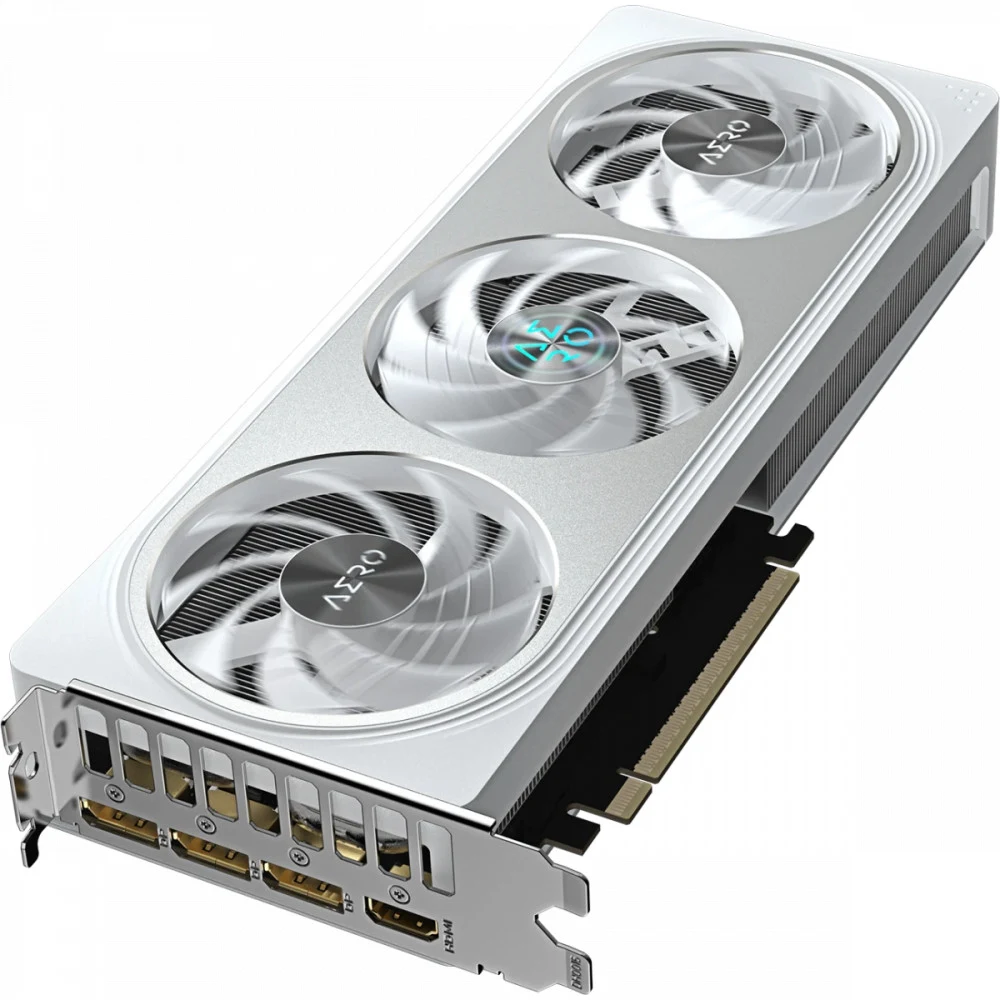 Видеокарта, Gigabyte, RTX5060 AERO OC 8G (GV-N5060AERO OC-8GD) 4719331356415, GDDR7, 128bit, 1-HDMI, 3-DP, Windforce 3X Fan, 281*117*40 мм, Цветная коробка