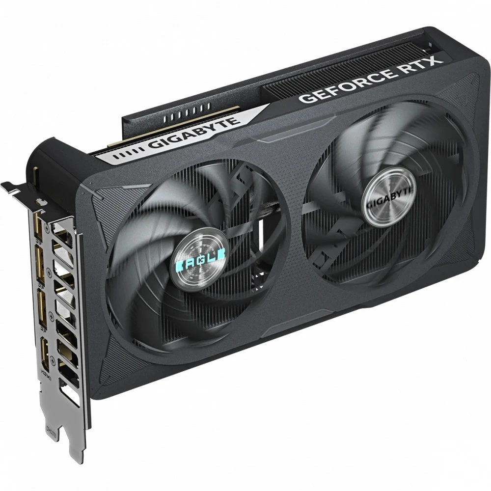 Видеокарта, Gigabyte, RTX5060 EAGLE OC 8G (GV-N5060EAGLE OC-8GD) 4719331356439, GDDR7, 128bit, 1-HDMI, 3-DP, Windforce 2X Fan, 208*120*40 мм, Цветная коробка