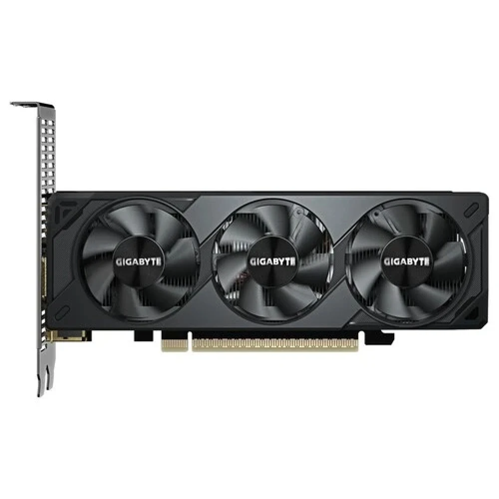Видеокарта, Gigabyte, RTX5060 OC Low Profile 8G (GV-N5060OC-8GL) 4719331356422, GDDR7, 128bit, 1-HDMI, 3-DP, 3X Fan, 182*69*36 мм, Цветная коробка