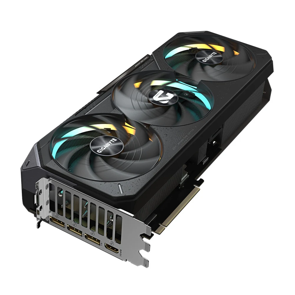 Видеокарта, Gigabyte, RTX5080 GAMING OC 16G (GV-N5080GAMING OC-16GD) 4719331355494, GDDR7, 256bit, 1-HDMI, 3-DP, Windforce 3X Fan, 340*140*70 мм, Цветная коробка