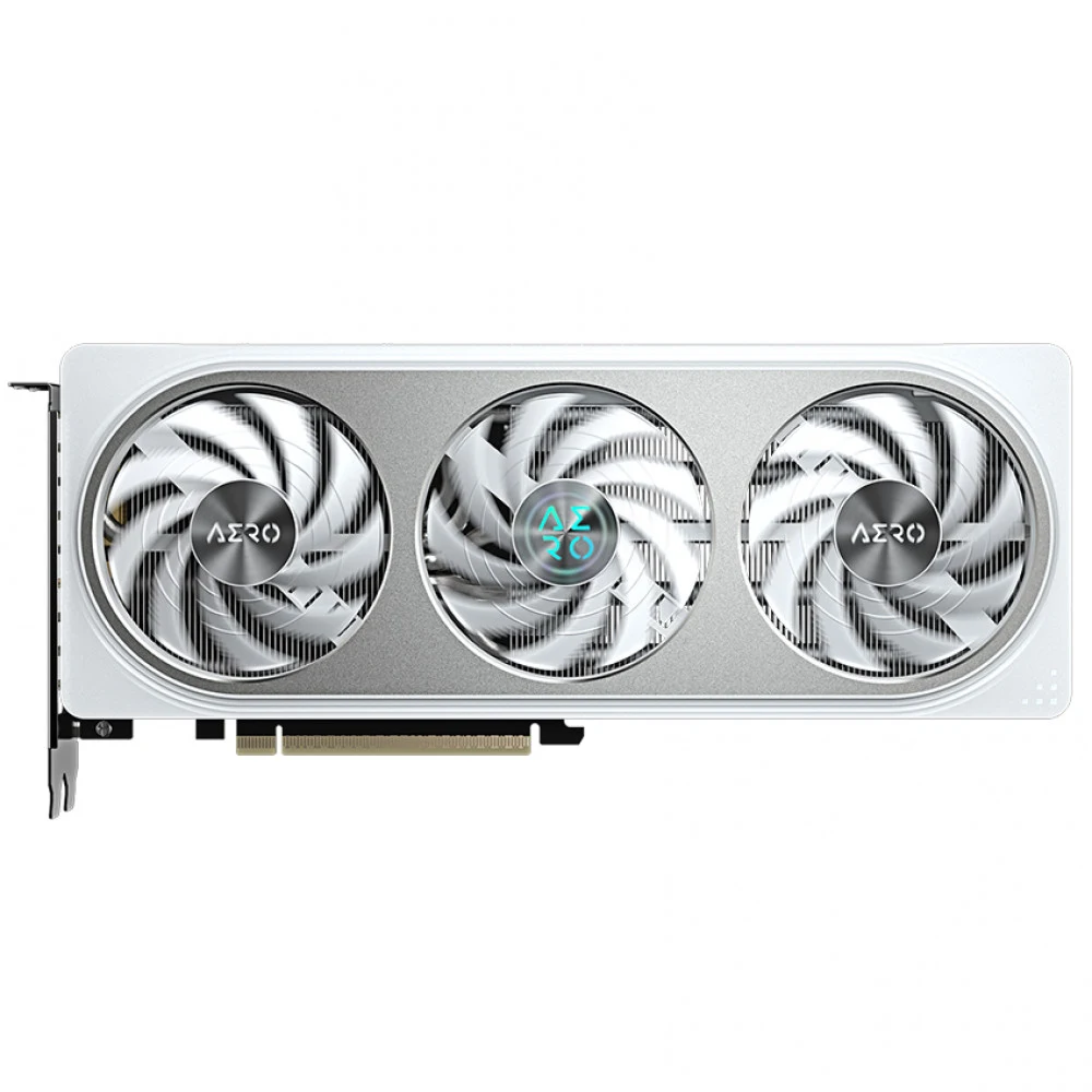 Видеокарта, Gigabyte, RTX5060Ti AERO OC 8G (GV-N506TAERO OC-8GD) 4719331356040, GDDR7, 128bit, 1-HDMI, 3-DP, Windforce 3X Fan, 281*119*40 мм, Цветная коробка