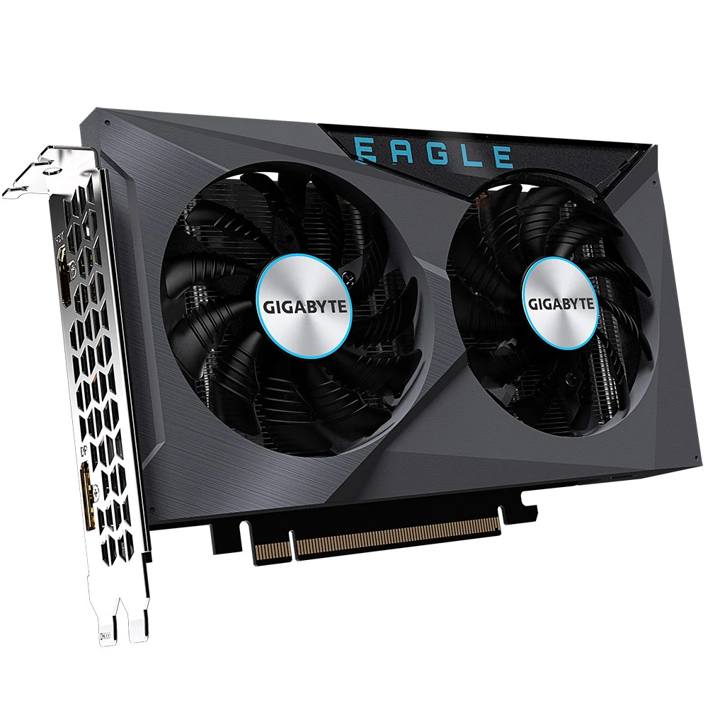 Видеокарта Gigabyte PCI-E 4.0 GV-R65XTEAGLE-4GD AMD Radeon RX 6500XT 4096Mb 64 GDDR6 2610/18000 HDMIx1 DPx1 HDCP Ret