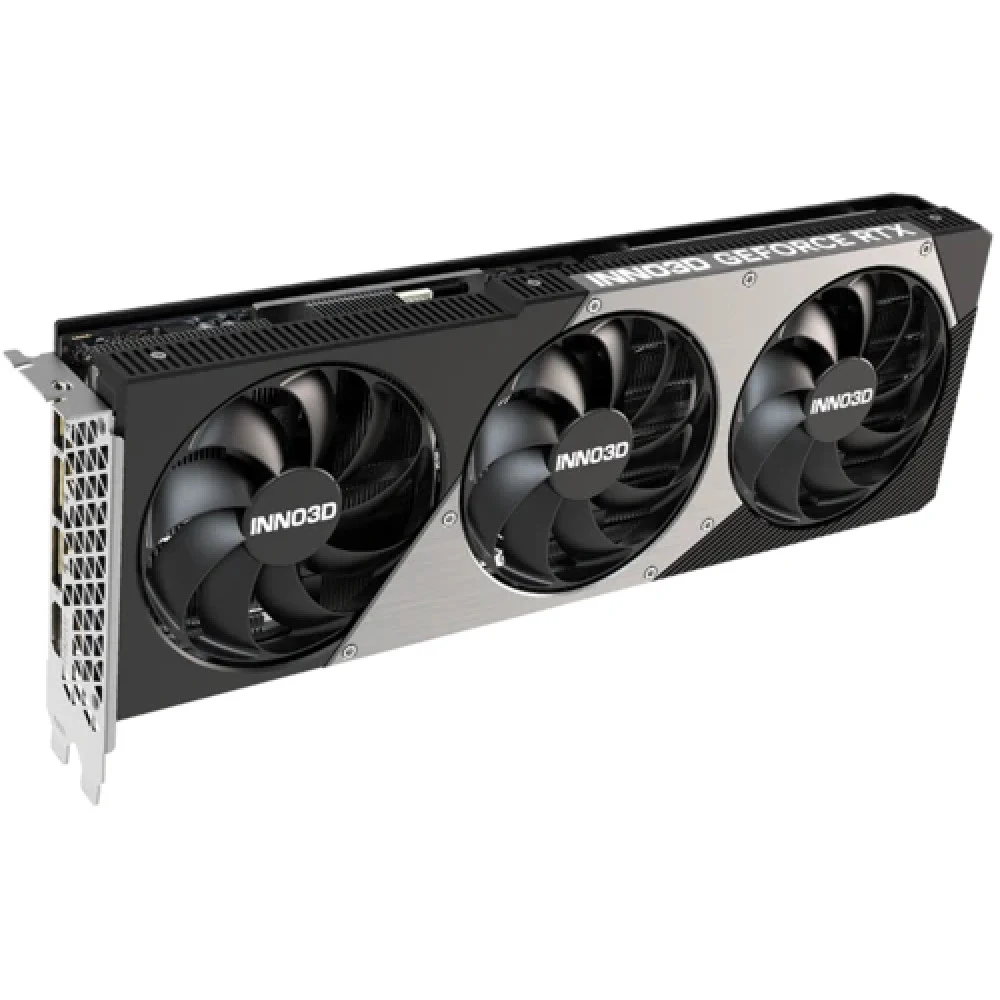 Видеокарта Inno3D GeForce RTX5080 X3, 16G GDDR7 256-bit PCI-E Gen5 1xHDMI 3xDP Minimum System Power Requirement 850W N50803-16D7-176068N