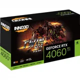 Видеокарта Inno3D GeForce RTX4060 Ti 8GB TWIN X2 OC, 8G GDDR6 128-bit HDMI 3xDP N406T2-08D6X-171153N