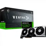 Видеокарта MSI PCI-E 5.0 RTX 5060 Ti 16G VENTUS 3X OC NVIDIA GeForce RTX 5060TI 16Gb 128bit GDDR7 2602/28000 HDMIx1 DPx3 HDCP Ret