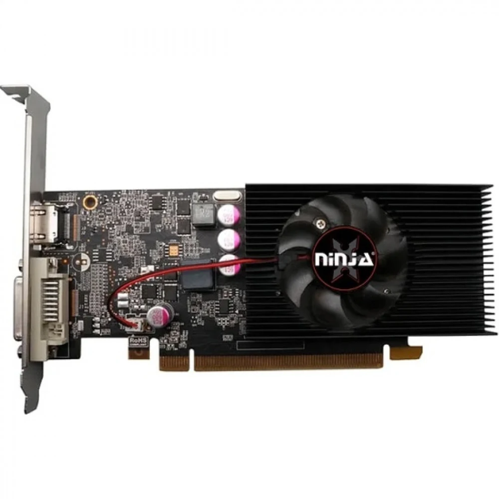 Видеокарта Ninja (Sinotex) GT1030 4GB 64bit DDR4 DVI HDMI 1FAN LP RTL