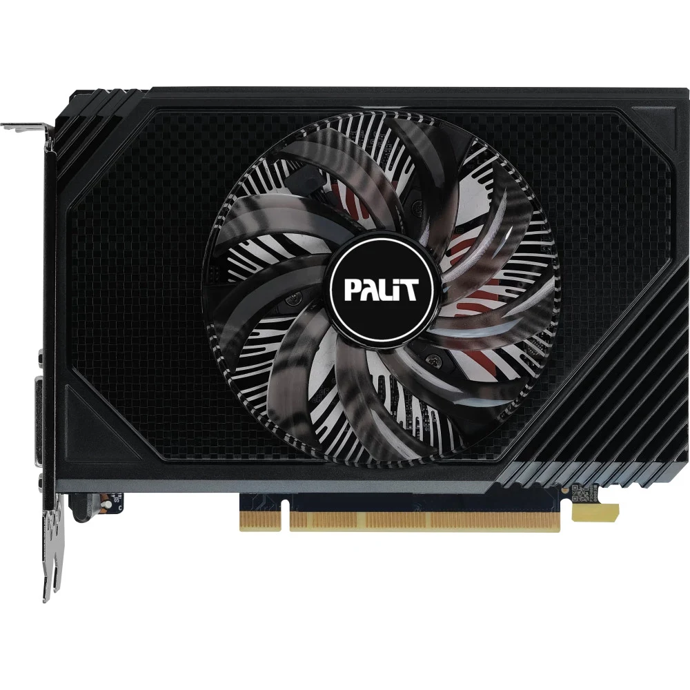 Видеокарта, PALIT, RTX3050 STORMX V1 6G (4710562244625), (NE63050018JE-1072F), GDDR6, 96bit, DP, DVI, HDMI, 162*117*40 мм, Цветная коробка