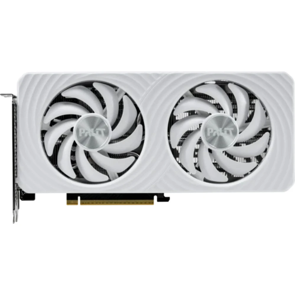 Видеокарта, PALIT, RTX5060Ti WHITE OC 16GB (4710562245301), (NE7506TU19T1-GB2061M), GDDR7, 128bit, 3-DP, HDMI, 262.1*126.3*40.1 мм, 2xFan, Цветная коробка