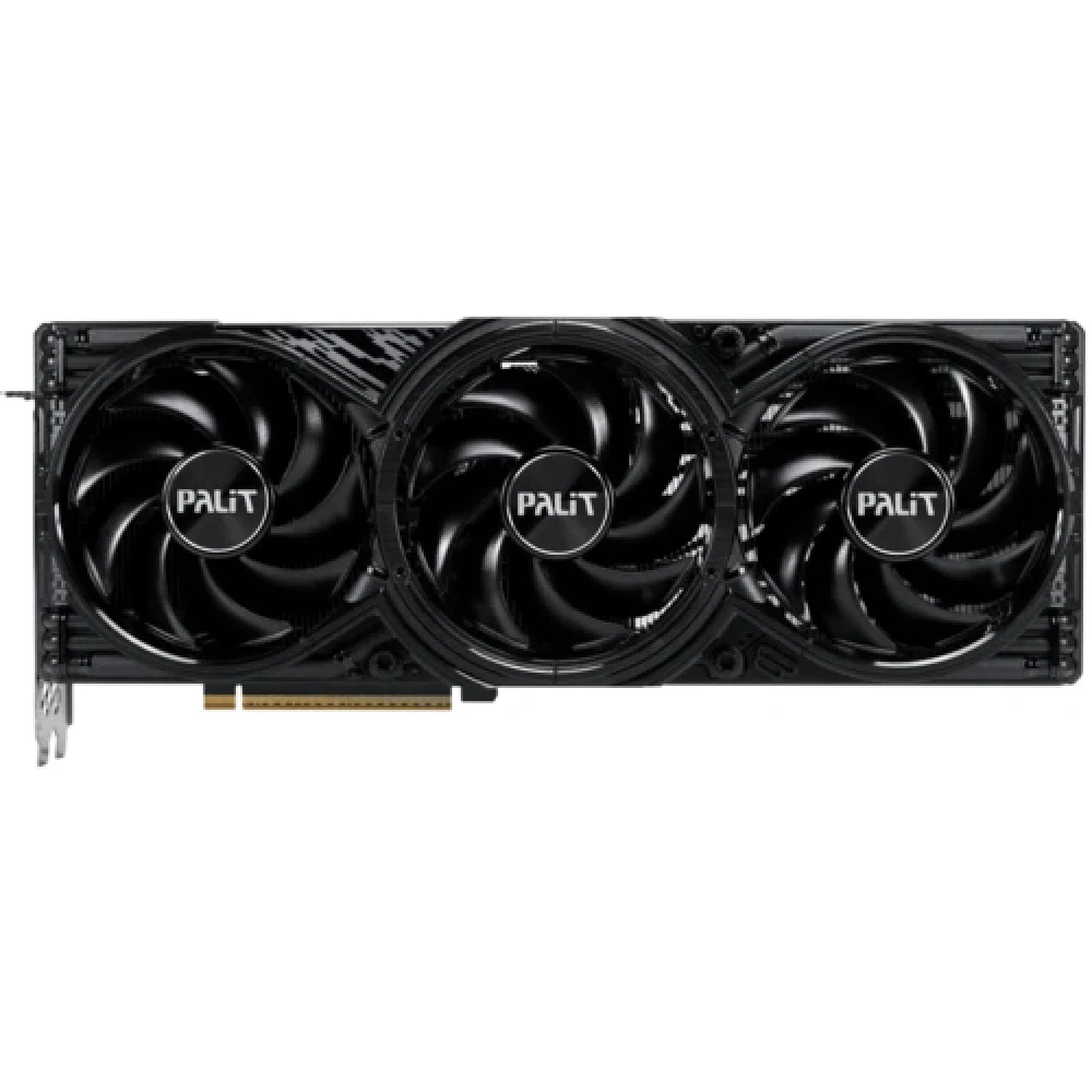 Видеокарта, PALIT, RTX 5080 GAMINGPRO 16GB (4710562244939), (NE75080019T2-GB2031A), GDDR7, 256bit, 3-DP, HDMI, 3xFan, 331.9*127.1*60 мм, Цветная коробка
