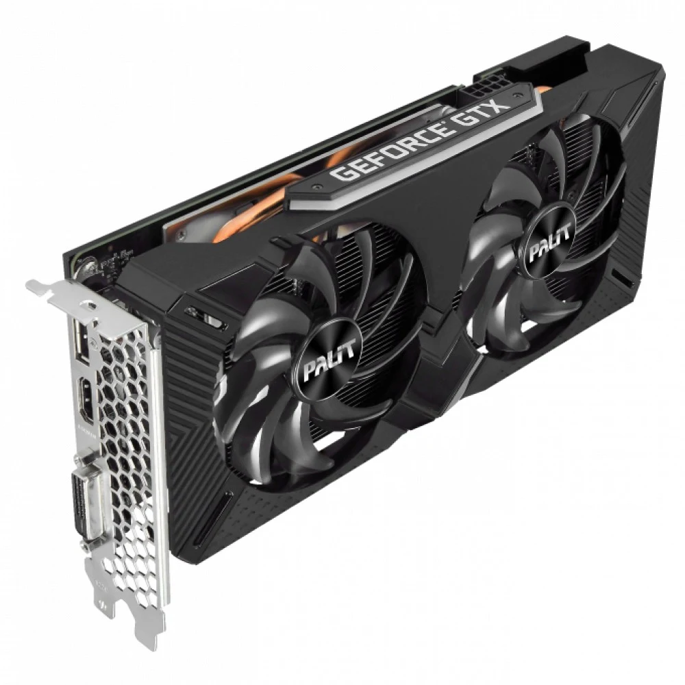 Видеокарта, PALIT, GTX1660 SUPER GP OC 6G (4710562242621), NE6166SS18J9-1160A-1, GDDR6, 192bit, DP, HDMI, DVI-D, 235*115*40 мм, Цветная коробка