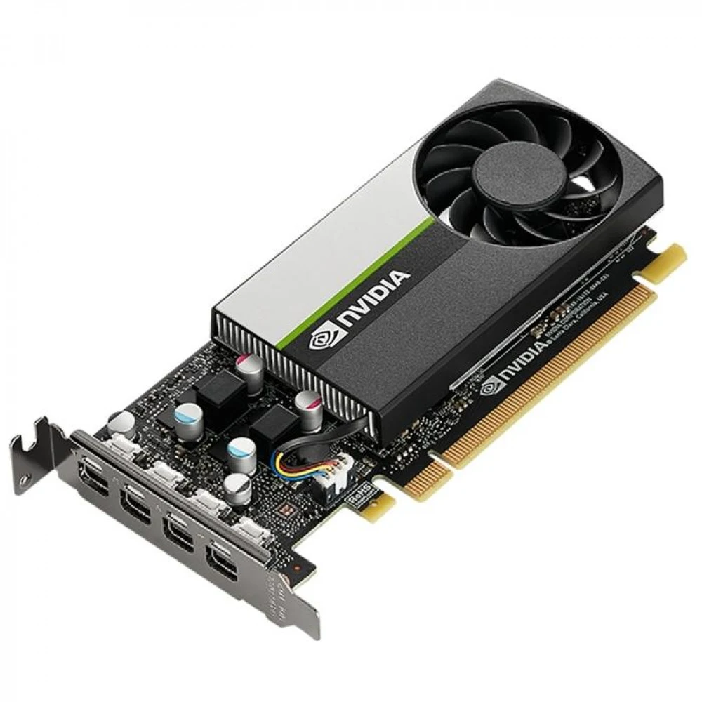 PNY NVIDIA T1000 8GB LowProfile OEM Version, PCI-Express 3.0 x16, LP, 8 GB GDDR6 128-bit, 4x Mini DP 1.4, 1x LP bracket