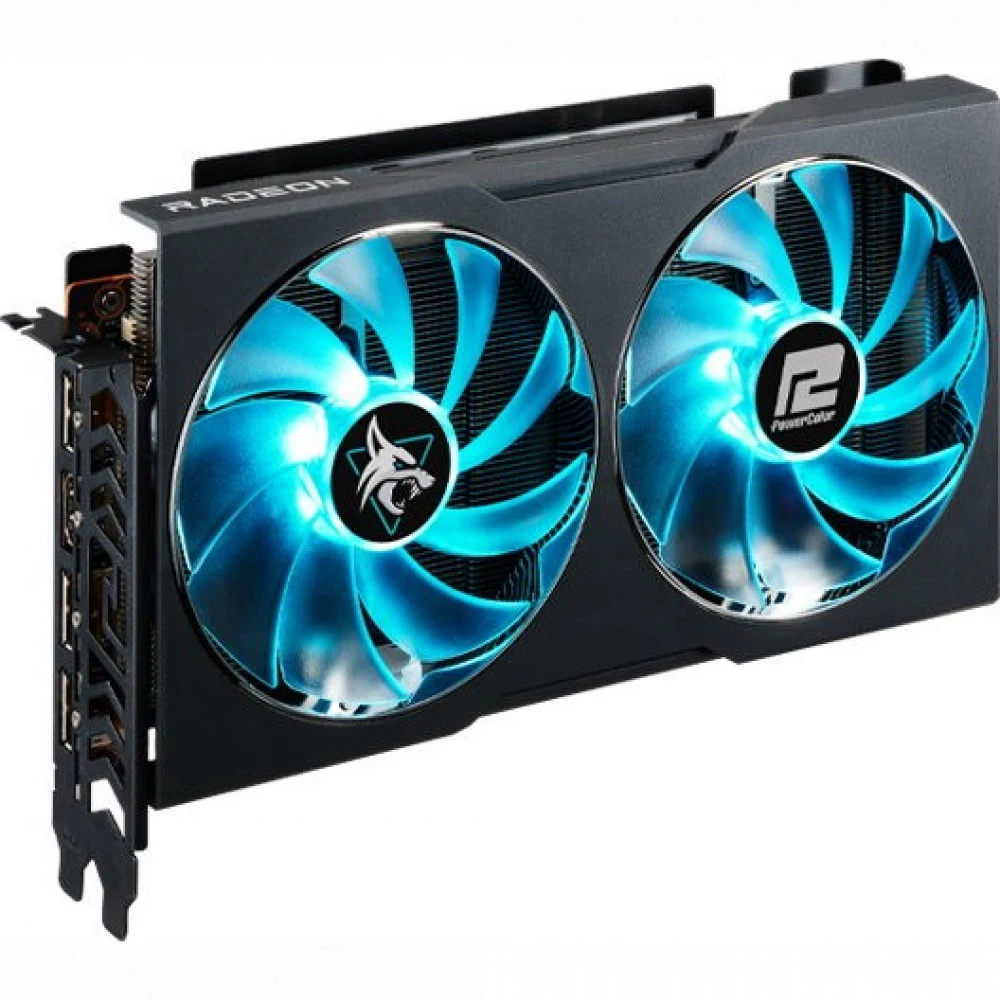 Видеокарта PowerColor PCI-E 4.0 AXRX 6600 8GBD6-3DHL AMD Radeon RX 6600 8192Mb 128 GDDR6 2044/14000 HDMIx1 DPx3 HDCP Ret