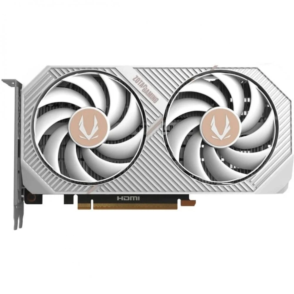 Видеокарта Zotac PCI-E 5.0 RTX 5050 TWIN EDGE OC WHITE ED 8GB NVIDIA GeForce RTX 5050 8Gb 128bit GDDR6 2602/20000 HDMIx1 DPx3 HDCP Ret