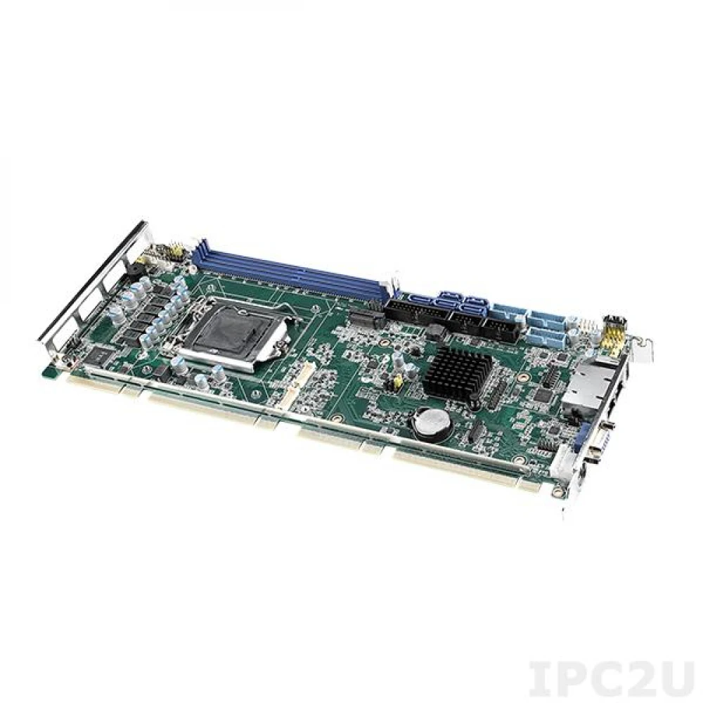 Материнская плата Advantech PCE-5131G2 (PCE-5131G2-00A2), Socket LGA1151 для Intel Core i7/i5/i3, Intel Q370, DDR4, CRT/DP/DVI/VGA, 2xGbE LAN, 7xUSB 2.0, 7xUSB 3.1, 2xCOM, LPT, PS/2, 5xSATA Advantec