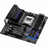 Материнская плата, ASRock, B650M PG RIPTIDE (4710483940835), AM5, B650, 4xDDR5 7200+(OC), 4xSATA3, 2xM.2 (1*PCIe Gen5x4, 1*PCIe Gen4x4), Raid, 1xHDMI, 1хDP, 2xPCI-Ex16, 2xPCI-Ex1, mATX