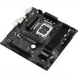 B760M PG LIGHTNING, Socket 1700, Intel®B760, 4xDDR5-4800, HDMI+DP, 2xPCI-Ex16, 1xPCI-Ex1, 4xSATA3(RAID 0/1/5/10), 2xM.2, 8 Ch Audio, GLan, (2+4)xUSB2.0, (3+2)xUSB3.2, (1+0)xUSB3.2 Type-C™, 1xPS/2, m