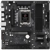 Матплата ASRock B760M PG Lighting, iB760,S1700,mATX,4DDR-5,2PCI-Ex16,4SATA,3xM.2,HDMI,DP,12USB