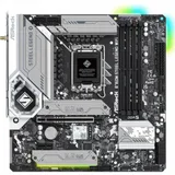 Материнская плата, ASRock, B760M STEEL LEGEND WIFI (4710483941795), LGA1700, iB760, 4xDDR5 3600/4000/4400/4800/7200+(OC), 4xSATA3, 3xM.2 (PCI-E 4.0x4), Raid, 1xDP, 1xHDMI, 1xPCI-Ex16, 1xPCI-Ex1, WiF