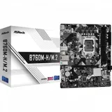 Матплата ASRock B760M-H2/M.2, iB760,S1700,mATX,2DDR-5,4SATA3,2xM.2,HDMI,DP