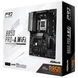 Материнская плата ASRock B850 PRO-A WIFI AM5 4xDDR5 4xSATA 3xM.2 1xUM.2 18xUSB 1xHDMI WiFi6E 1x2,5GLAN ATX