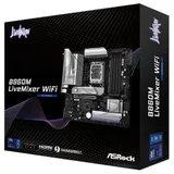 Материнская плата ASRock B860M LIVEMIXER WIFI LGA1851 4xDDR5 4xSATA 3xM.2 1xHDMI 1xThunderbolt4 1xPCIe5x16.0 1xPCIe4.0x16 21xUSB Wi-Fi ATX