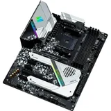 X570 STEEL LEGEND, Socket AM4, AMD X570, 4xDDR4-3200, HDMI+DP, 2xPCI-Ex16, 3xPCI-Ex1, 8xSATA3(RAID 0/1/10), 3xM.2, 8 Ch Audio, GLan, (0+4)xUSB2.0, (7+4)xUSB3.2, (1+0)xUSB3.2 Type-C™, 1xPS/2, ATX, RT