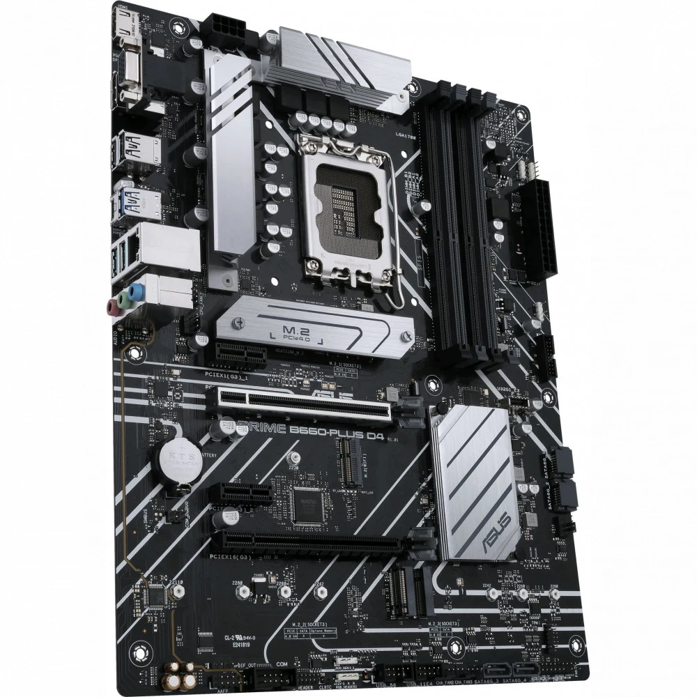 90MB18X0-M0EAY0 MB ASUS INTEL B660 s1700 (12 Gen Core/Pen/Cel), 4xDDR4(128GB), D-SUB/HDMI 2.1/DP, 1xPCIe 4.0x16, 1xPCIe 3.0x16, 2xPCIe 3.0, 1xGBL, 4xSATA 6Gb/s, 3xM.2, 1xM.2 E key, 1xUSB-C, 3xUSB 3.