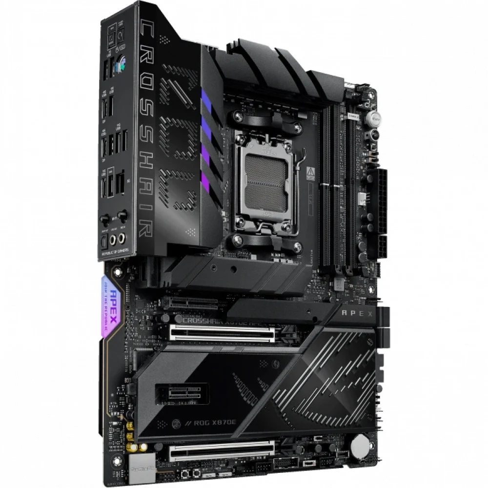 Материнская плата ASUS ROG CROSSHAIR X870E APEX AM5 ATX 2xDDR5 2xPCIEx16 PCIEx4 PCIEx1 5xM.2 3xUSB-C 5GLAN Wi-Fi 7