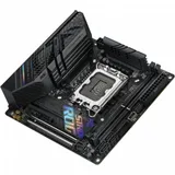 ASUS ROG STRIX B760-I GAMING WIFI (Socket 1700, mini ITX, 2xDDR5(96GB), DP/HDMI, 1xPCIe 5.0x16, 1xLAN (2.5GbE), Wi-Fi, 4xSATA 6Gb/s, 2xM.2, 2xType-C, 3xUSB 3.2, 3xUSB 2.0)