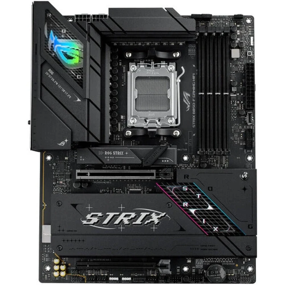 ASUS ROG STRIX B850-F GAMING WIFI (Socket AM5, ATX, 4xDDR5(256GB), DP/HDMI, 1xPCIe 5.0x16/1xPCIe 4.0x16, 1xLAN (2.5GbE), Wi-Fi 7, BT, 2xSATA 6Gb/s, 4xM.2, 2xType-C, 6xUSB 3.2, 4xUSB 2.0)
