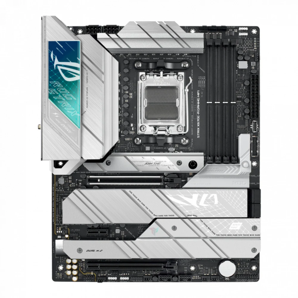 ASUS ROG STRIX X670E-A GAMING WIFI, AM5, X670, 4*DDR5, 4*SATA, 4*M.2, 3*USB 3.2, 4*USB 2.0, Type-C, 2*PCIx16, 1*PCIx1, DP+HDMI, ATX 90MB1BM0-M0EAY0