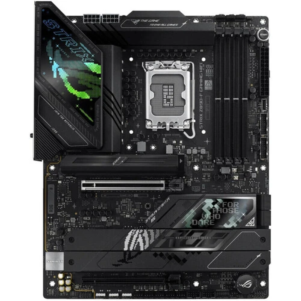 Материнская плата ASUS ROG STRIX Z890-F GAMING WIFI, LGA1851, Z890, 4*DDR5, 4*SATA, 5*M.2, 8*USB 3.2, 2*Type-C, 2*PCIx16, 2*Thunderbolt™ 4, HDMI+DP, ATX 90MB1I40-M0EAY0