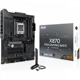 Матплата Asus X870 Max Gaming WiFi7, AM5, ATX, 4DDR-5, 4хPCI-Ex16, 4SATA, 3xM.2, HDMI, 2xUSB-C,17USB