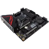 B550GTQ, Socket AM4, AMD B550, 4xDDR4-2933, D-SUB+DVI-D+HDMI, 2xPCI-Ex16, 2xPCI-Ex1, 6xSATA3(RAID 0/1/10), 2xM.2, 8 Ch Audio, 1x2,5GLan, (2+4)xUSB2.0, (5+2)xUSB3.2, (1+0)xUSB3.2 Type-C™, 1xPS/2, mAT