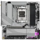 Матплата Gigabyte B650M Aorus Elite AX ICE, AM5,mATX,4DDR-5,2PCI-Ex16,4SATA,2xM.2,HDMI,DP,19USB