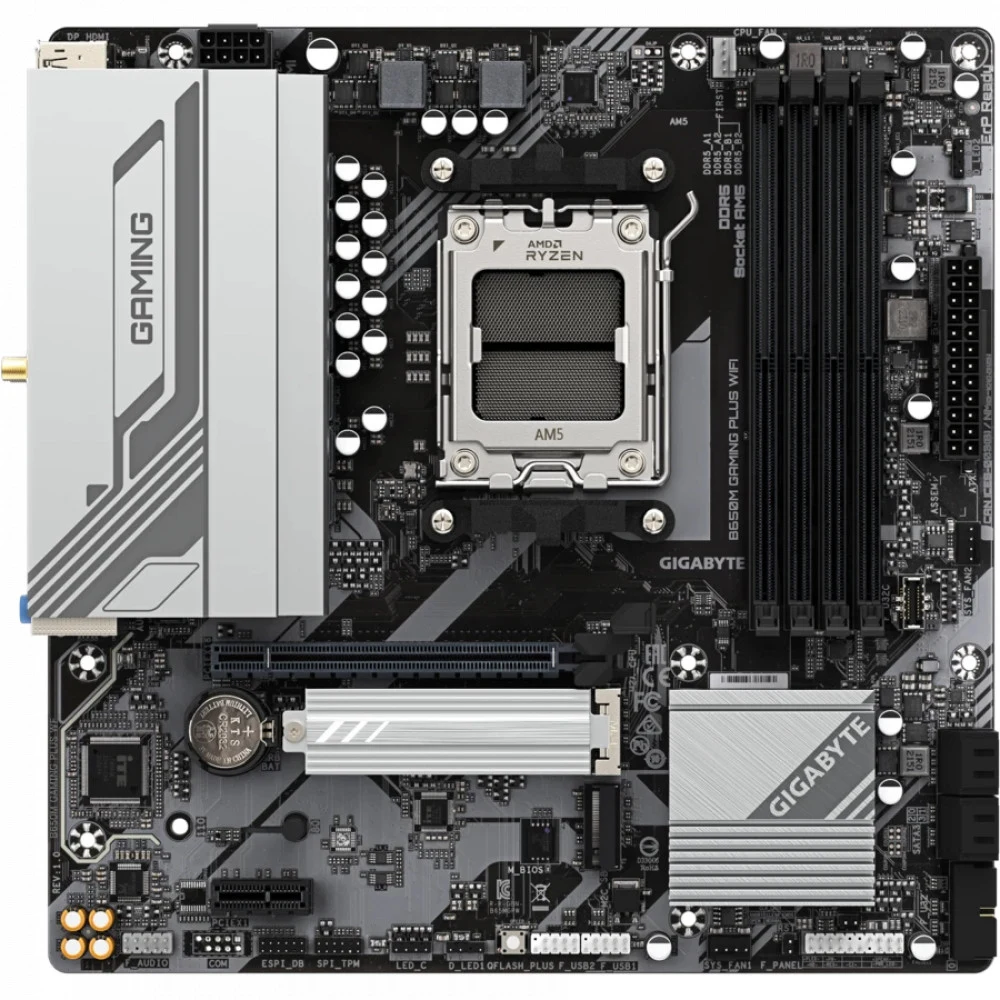 Материнская плата Gigabyte B650M GAMING PLUS WIFI, RTL