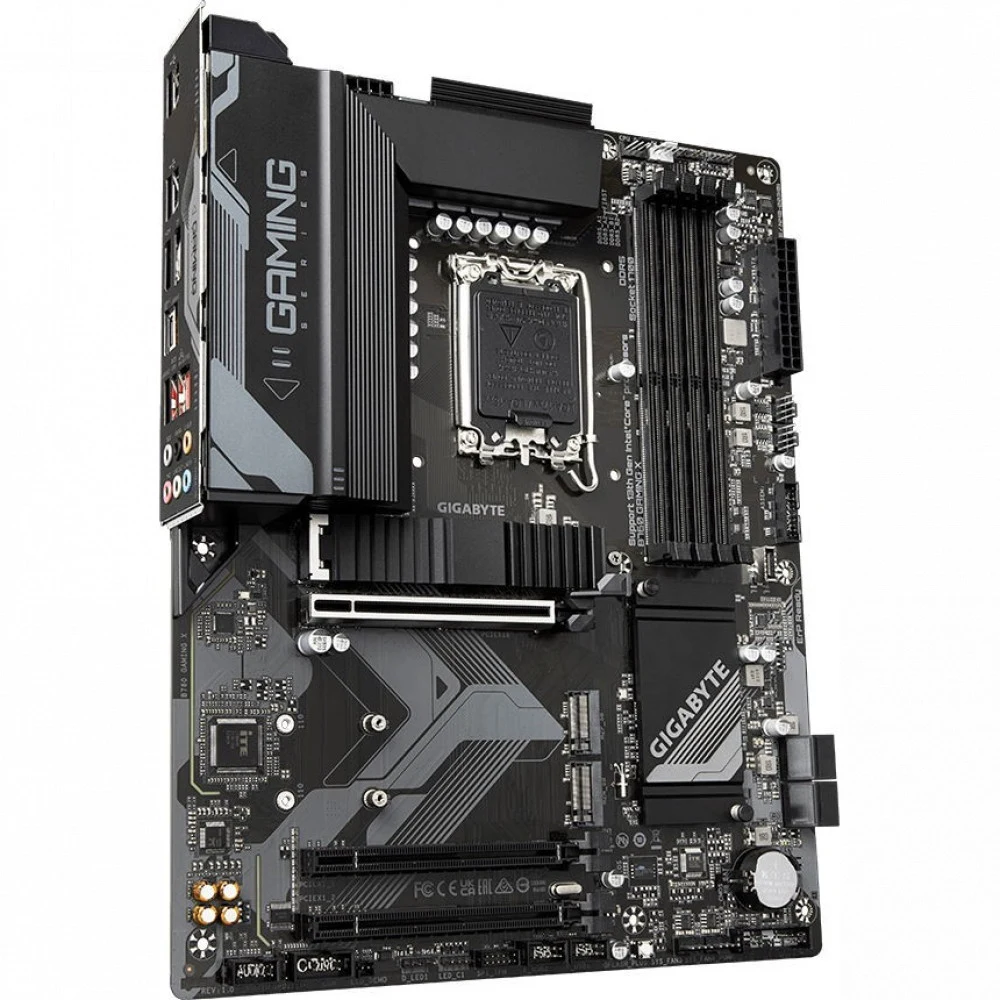 Материнская плата Gigabyte B760 GAMING X, Socket 1700, Intel®B760, 4xDDR5-4800, HDMI+DP, 3xPCI-Ex16, 4xSATA3(RAID 0/1/5/10), 3xM.2, 8Ch Audio, 2.5GLan, (4+4)xUSB2.0, (3+2)xUSB3.2, (1+1)xUSB3.2 Type-