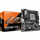 Материнская плата, Gigabyte, B840M D2H (4719331868116), AM5, B840, 2xDDR5 4400/4800/5200/7600(OC), 4xSATA3, Raid, 2xM.2 (1*PCI-E 4.0x4/x2, 1*PCI-E 3.0x2), 1xHDMI, 2xPCI-Ex16, mATX