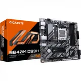 Gigabyte B840M DS3H {Socket AM5, AMD B840, 4xDDR5-5200, HDMI+DP+DP, 2xPCI-Ex16, 4xSATA3(RAID 0/1/10), 2xM.2, 8 Ch Audio, 1x2,5GLan, (4+4)xUSB2.0, (2+2)xUSB3.2, (1+1)xUSB Type-C™, 1xPS/2, mATX} RTL