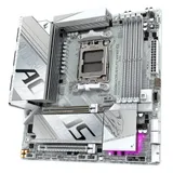 Материнская плата, Gigabyte, B850M AORUS ELITE WIFI6E ICE (4719331866082), AM5, B850, 4xDDR5 4400/4800/5200/8200(OC), 4xSATA3, 2xM.2 (PCIe 4.0 x4/x2), RAID, 1 x Front HDMI port, 1хDP, 2xPCI-Ex16, Wi