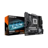 Материнская плата, Gigabyte, B850M EAGLE WIFI6E (4719331871826), AM5, B850, 4xDDR5 4400/4800/5200/8200(OC), 4xSATA3, 2xM.2 (PCIe 4.0 x4/x2), RAID, 1xHDMI, 2хDP, 2xPCI-Ex16, WiFi, mATX