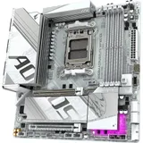 Материнская плата, Gigabyte, B850M EAGLE WIFI6E ICE (4719331871789), AM5, B850, 4xDDR5 4400/4800/5200/8200(OC), 4xSATA3, 2xM.2 (PCIe 4.0 x4/x2), RAID, 1xHDMI, 2хDP, 2xPCI-Ex16, WiFi, mATX