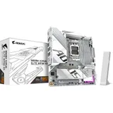 Материнская плата, Gigabyte, B850M EAGLE WIFI6E ICE (4719331871789), AM5, B850, 4xDDR5 4400/4800/5200/8200(OC), 4xSATA3, 2xM.2 (PCIe 4.0 x4/x2), RAID, 1xHDMI, 2хDP, 2xPCI-Ex16, WiFi, mATX