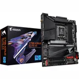 Материнская плата, Gigabyte, Z790 AORUS ELITE AX (4719331849467), LGA1700, iZ790, 4xDDR5 7600(OC)/4800/4000, 6xSATA3, 4xM.2 (3*PCI-E 4.0x4, 1*PCI-E 4.0x4 или SATA3), Raid, 1хDP, 1xHDMI, 3xPCI-Ex16,