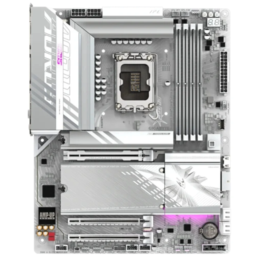 Материнская плата Gigabyte Z890 AORUS ELITE WIFI7 ICE Soc-1851 Intel Z890 4xDDR5 ATX AC`97 8ch(7.1) 2.5Gg RAID+DP