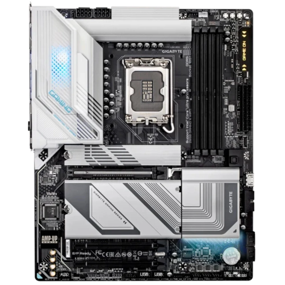 Материнская плата, Gigabyte, Z890 GAMING X WIFI7 (4719331864941), LGA1851, iZ890, 4xDDR5 9200(OC)/6400/6200/6000/5800/5600, 4xSATA3, 4xM.2 (2*PCI-E 4.0x4/x2, 1*PCI-E 5.0x4/x2, 1*PCI-E 4.0x4/x2 или S