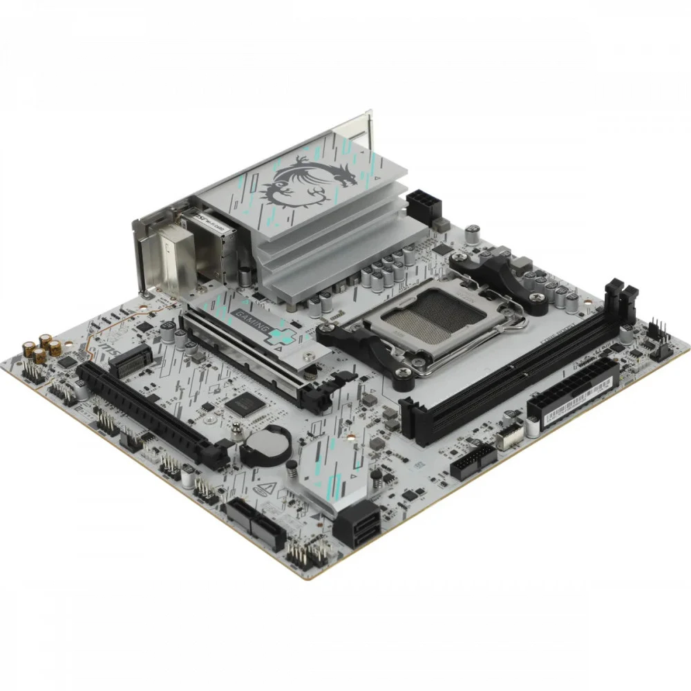 Материнская плата MSI B840M GAMING WIFI6E B840, AM5, 2*DDR5, 2*PCIEx16, 2*M.2, 1*TypeC, 6*USB3.2Gen1, 6*USB2.0, 4*SATA3.0, 2.5G, DP, HDMI, M-ATX, RTL