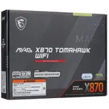 Материнская плата MSI MAG X870 TOMAHAWK WIFI AM5 X870 4xDDR5 4xSATA3 RAID 4xM.2 HDMI DP ATX